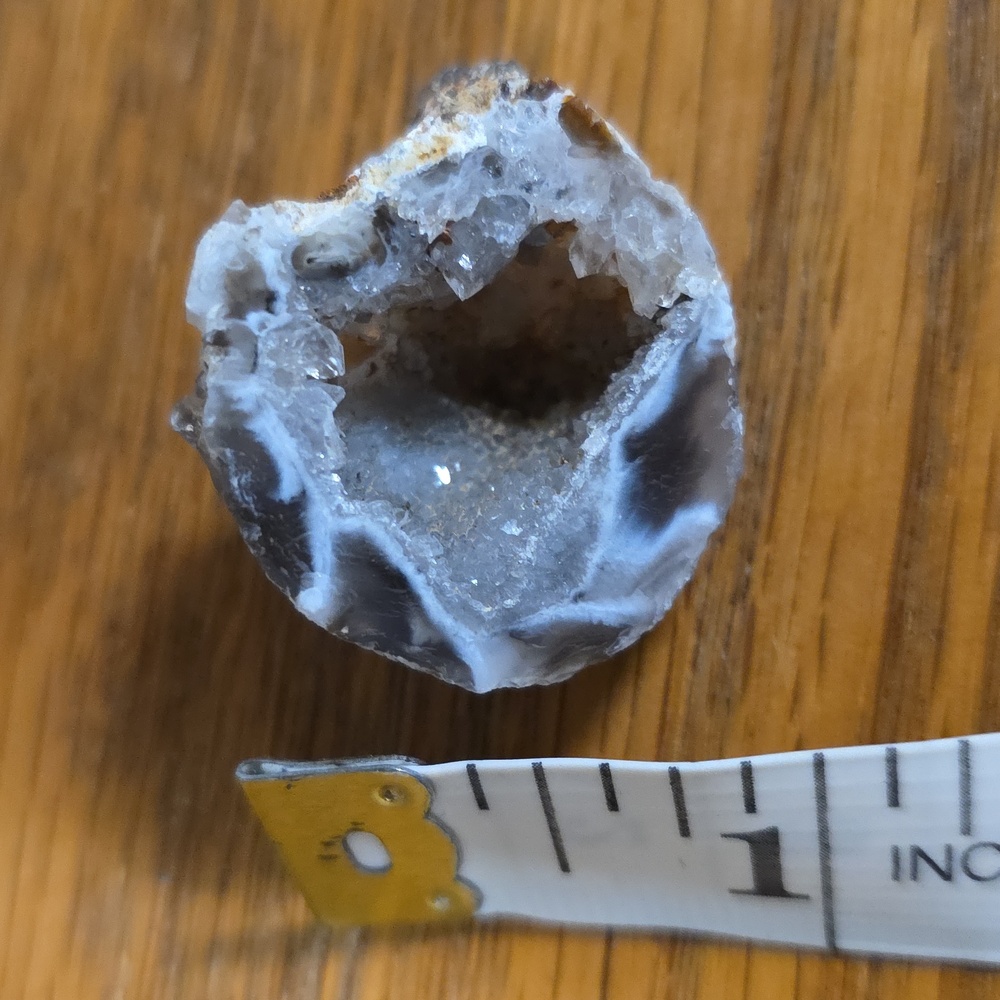 Unique Geode Slice - Picture 8 of 8